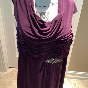 Alex Evenings Evening Purple Evening Gown Size 24W